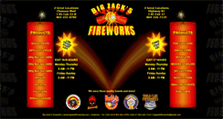 Desktop Screenshot of bigzacksfireworks.com